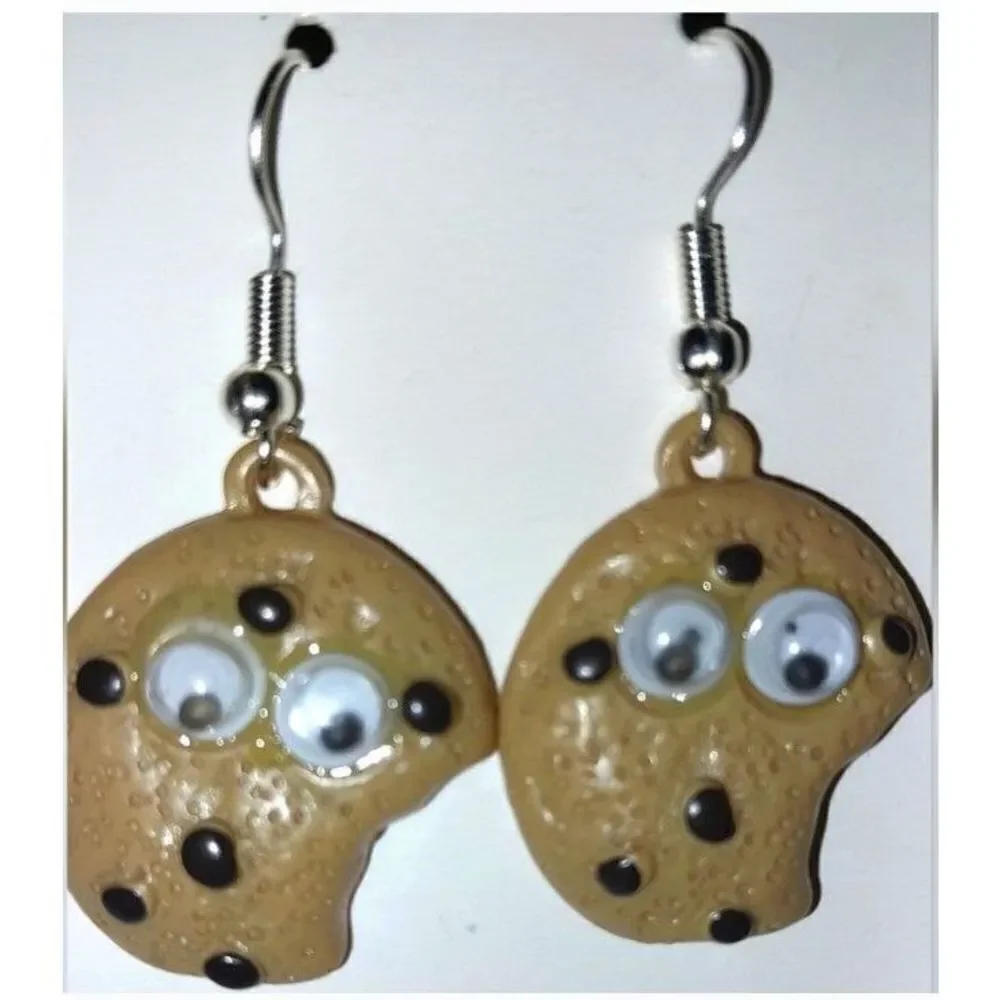 Handmade Super cute cookie earrings